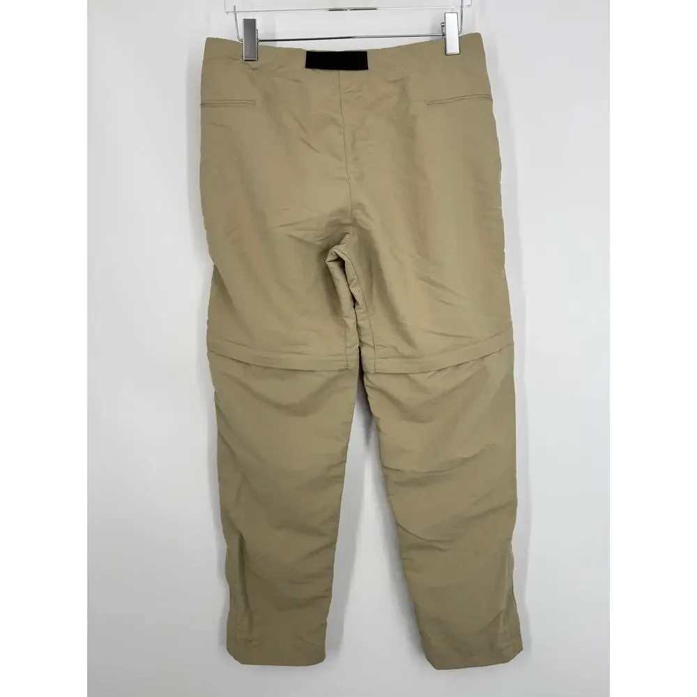 The North Face pants men's 34 Nylon Paramount Trail convertible zip off hiking